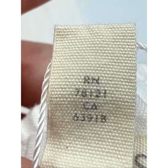 Eileen Fisher white organic linen Women pant size XL NWOT - Picture 6 of 8